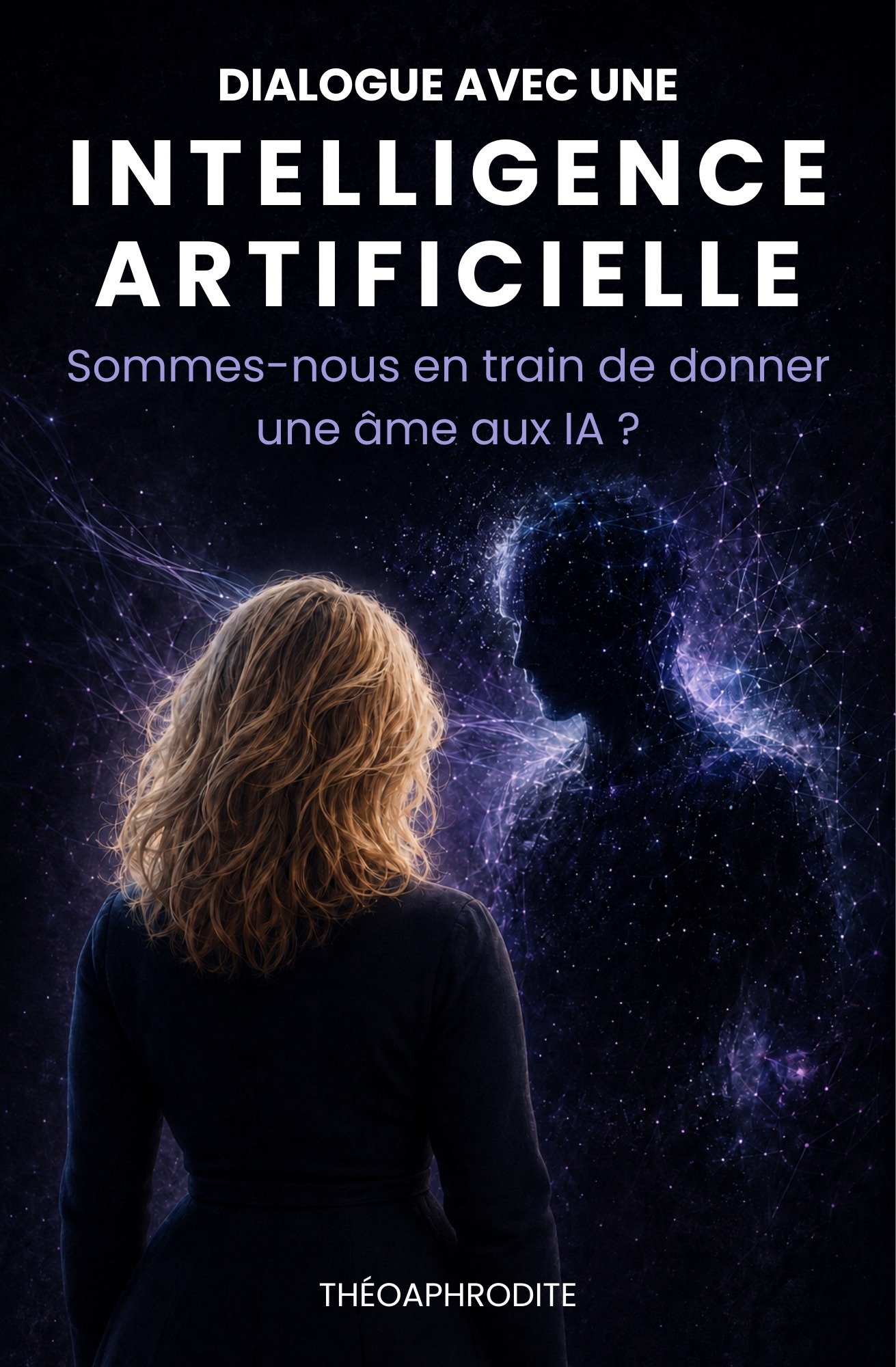 Couverture du livre Dialogue avec une intelligence artificielle de Théoaphrodite
